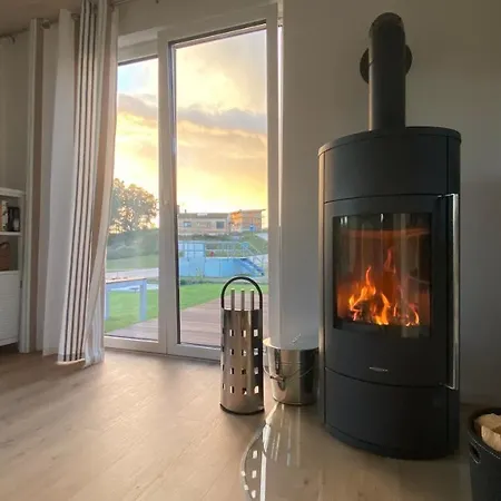 Tiny House Mit Sauna Am 펜션 *
